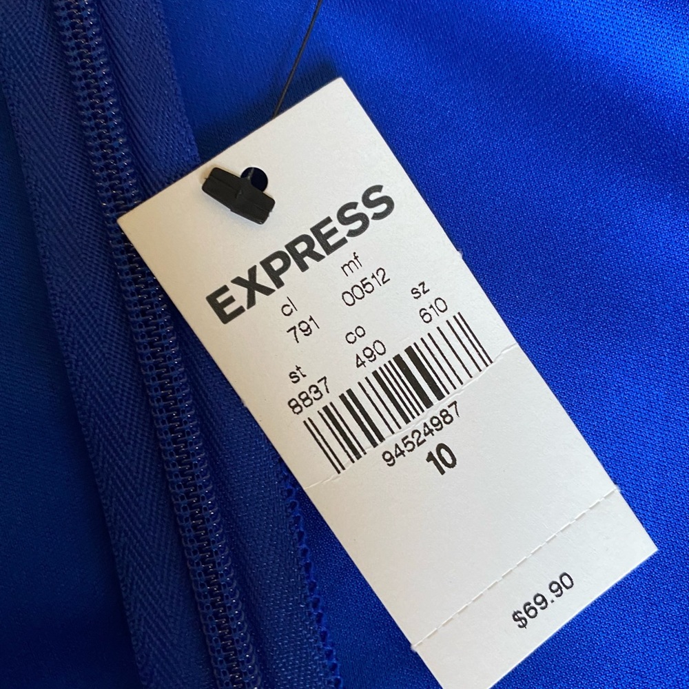 Royal Blue Express Dress Size 10